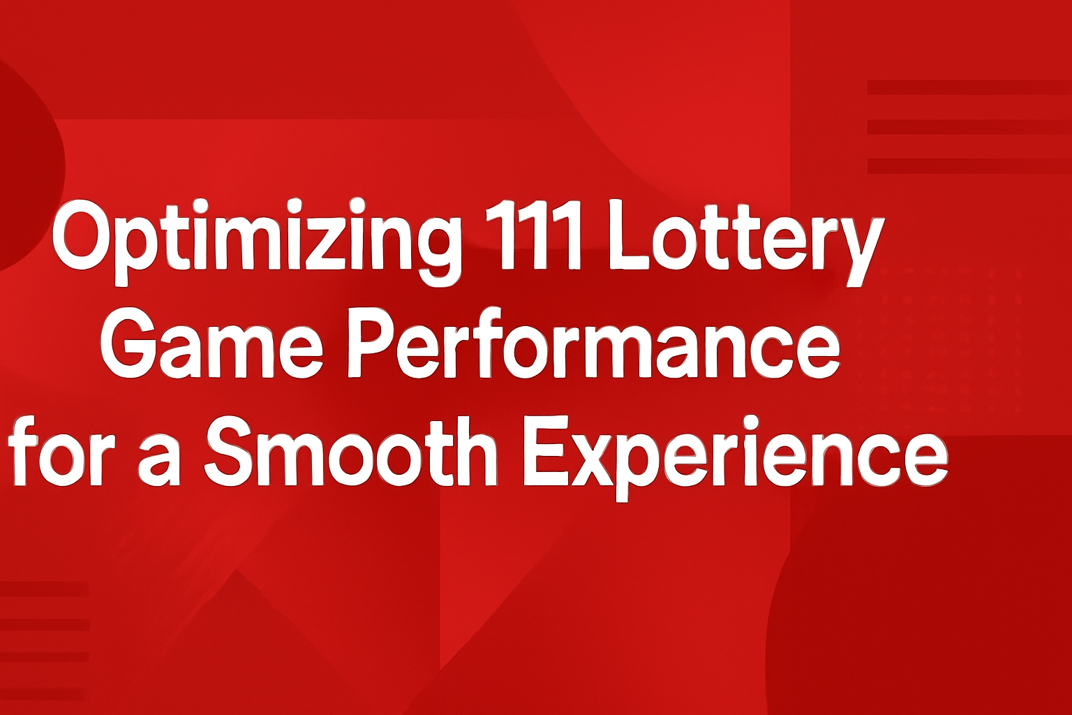 Informational scene depicting 111 Lottery Guides with prominent text.