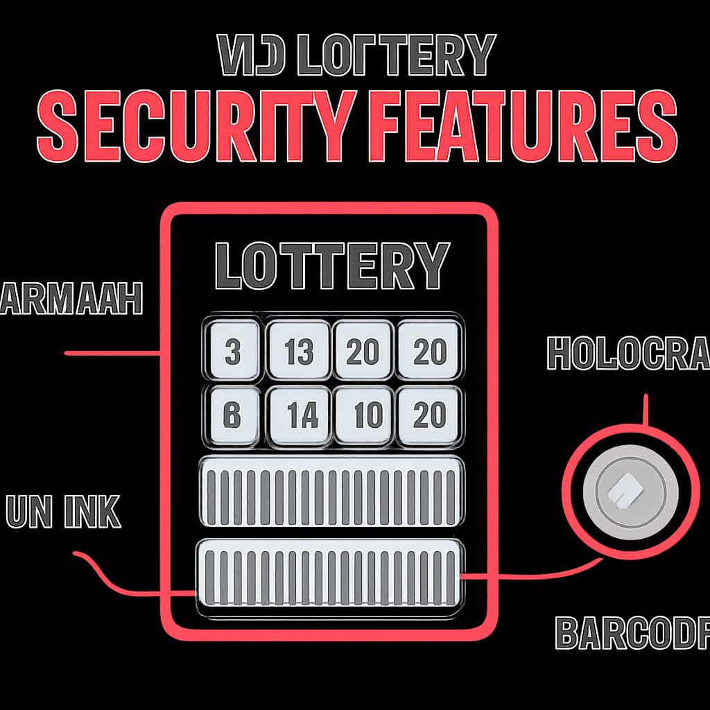 A diagram outlining the security protocols of 111 Lottery.