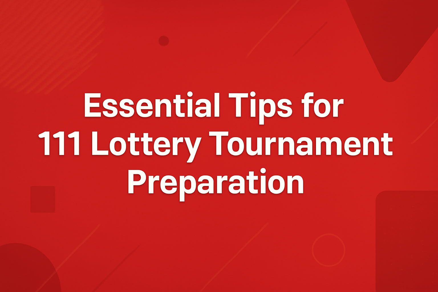 An informative scene depicting troubleshooting issues related to the 111 Lottery.