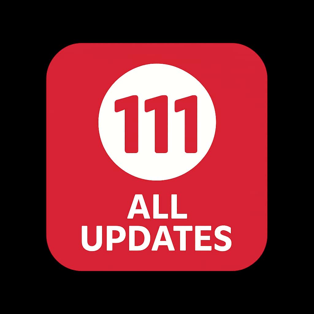 Professional badge representing the 111 Lottery Updates.