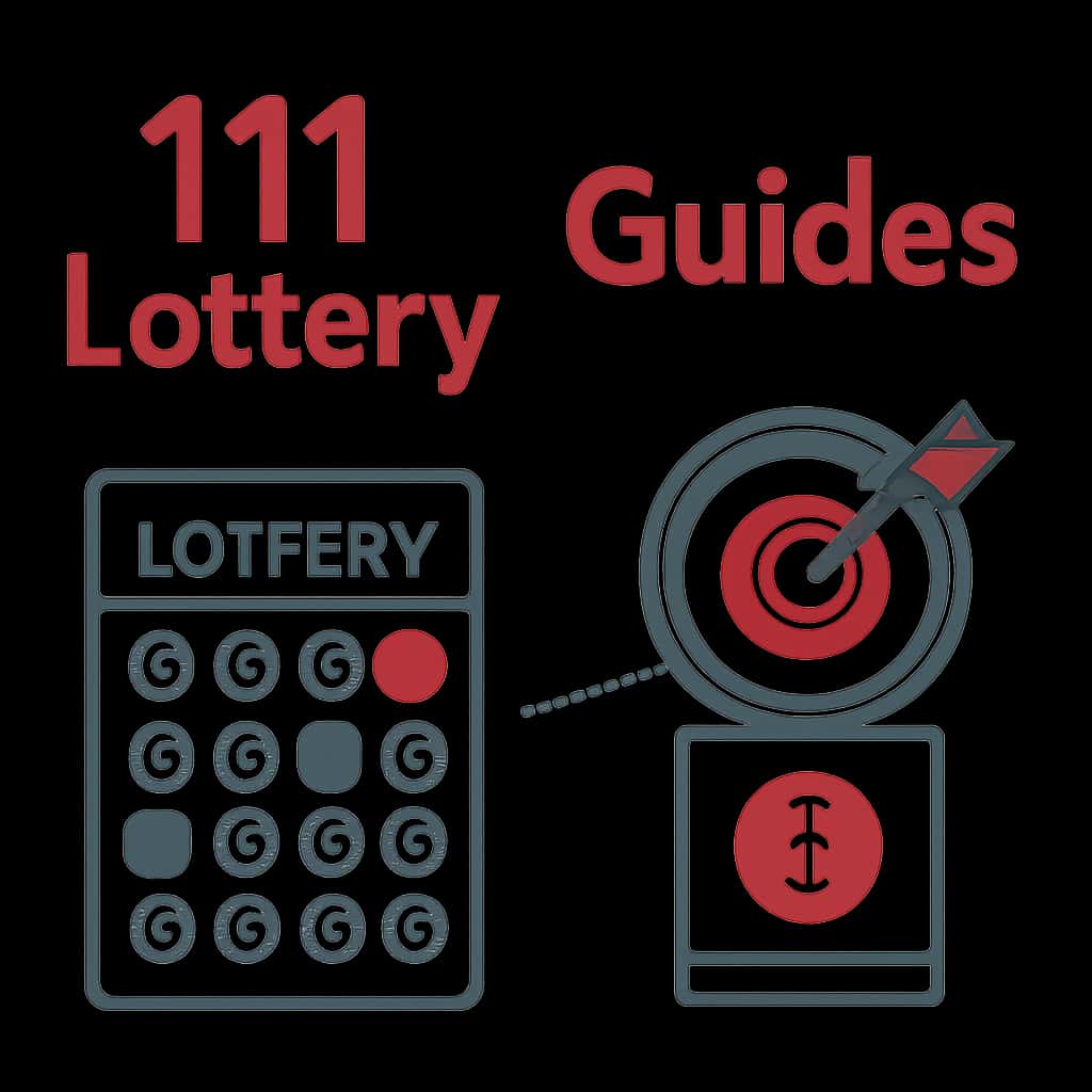 Diagram explaining a section of 111 Lottery Guides.