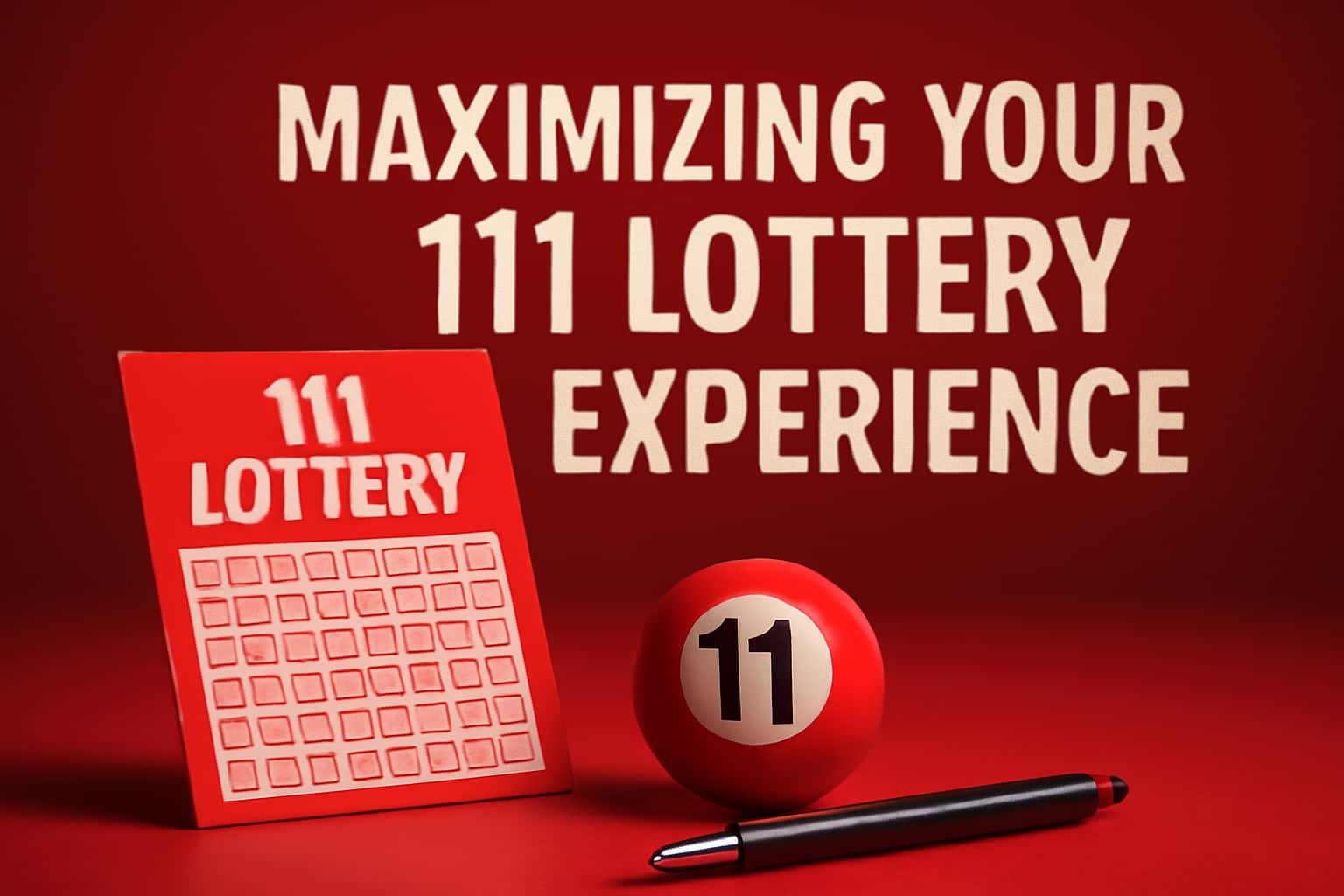 A futuristic representation of the 111 Lottery experience emphasizing security and user engagement.