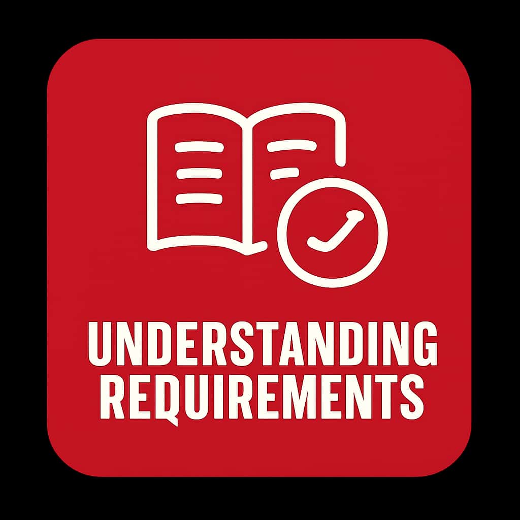 A badge symbolizing the guide for 111 Lottery Requirements.